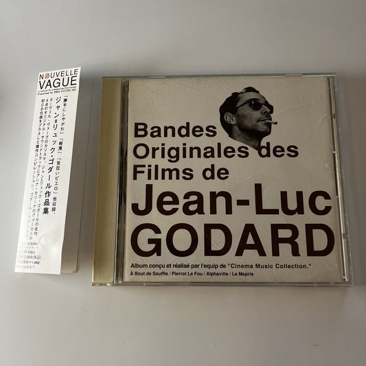 Jean-Luc Goddard - Bandes Originales Des Films De (CD, 1994) Obi Bvcp-1064 Japan