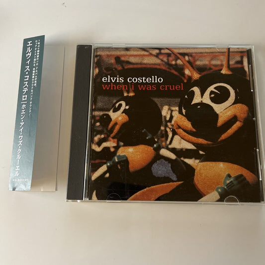 Elvis Costello - When I Was Cruel (CD, 2002) Obi Japan Uicl-1017