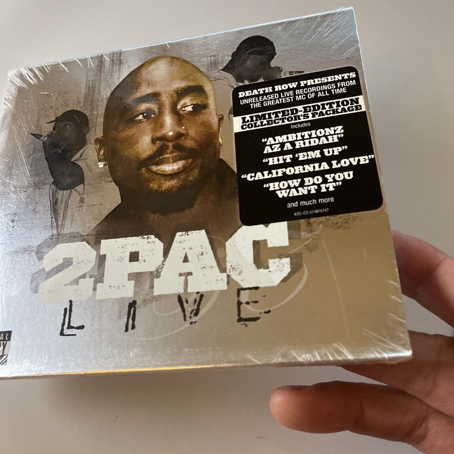 2Pac - 2Pac Live: Limited Edition (CD, 2004) Koc-cd-5746 *New Sealed*