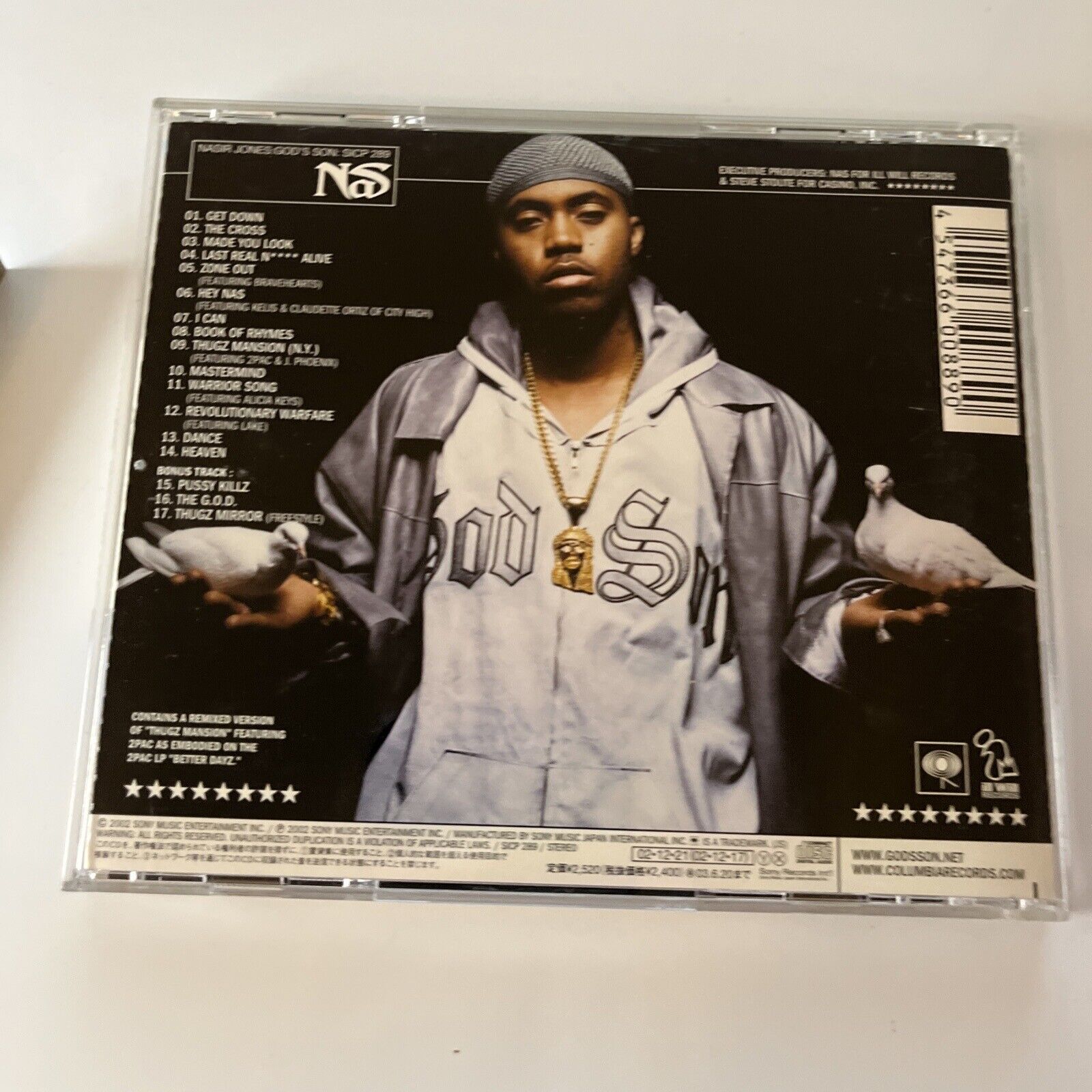 Nas - God's Son (CD, 2002) Obi Japan sicp-289 – Retro Unit