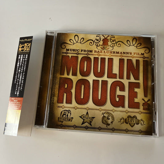 Moulin Rouge - Music From Baz Luhrmann's Film (CD, 2001) Obi Japan Uics-1019