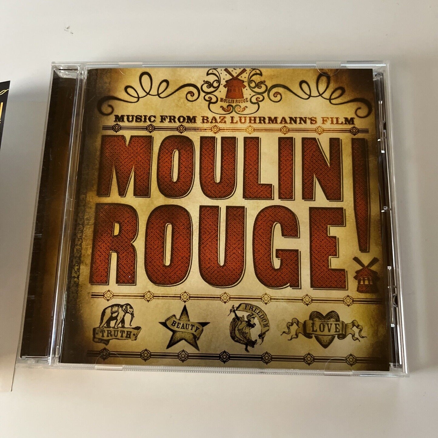 Moulin Rouge - Music From Baz Luhrmann's Film (CD, 2001) Obi Japan Uics-1019
