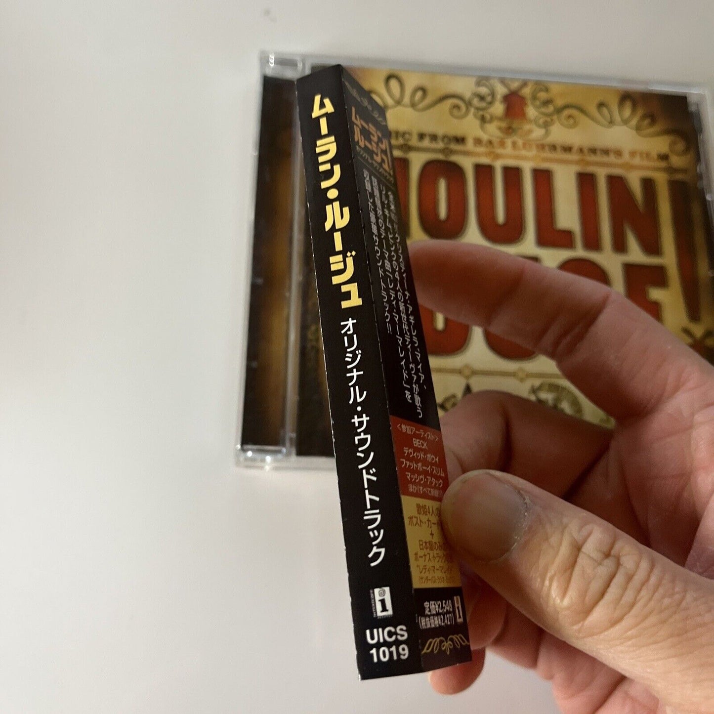 Moulin Rouge - Music From Baz Luhrmann's Film (CD, 2001) Obi Japan Uics-1019