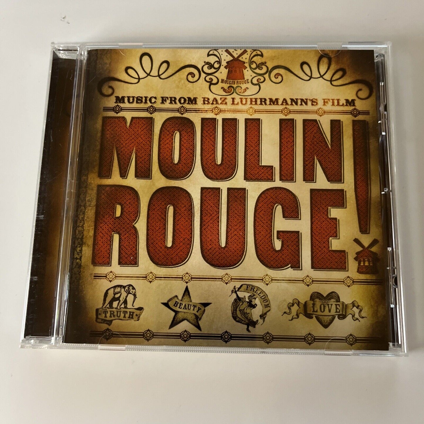 Moulin Rouge - Music From Baz Luhrmann's Film (CD, 2001) Obi Japan Uics-1019