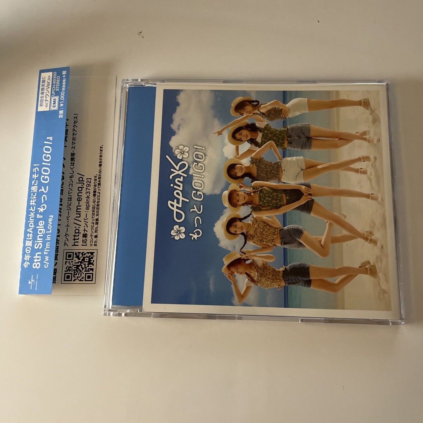 Apink - MOTTO GO!GO! [Limited Edition C NaEun Version] (CD, 2017) Obi Upch-89350