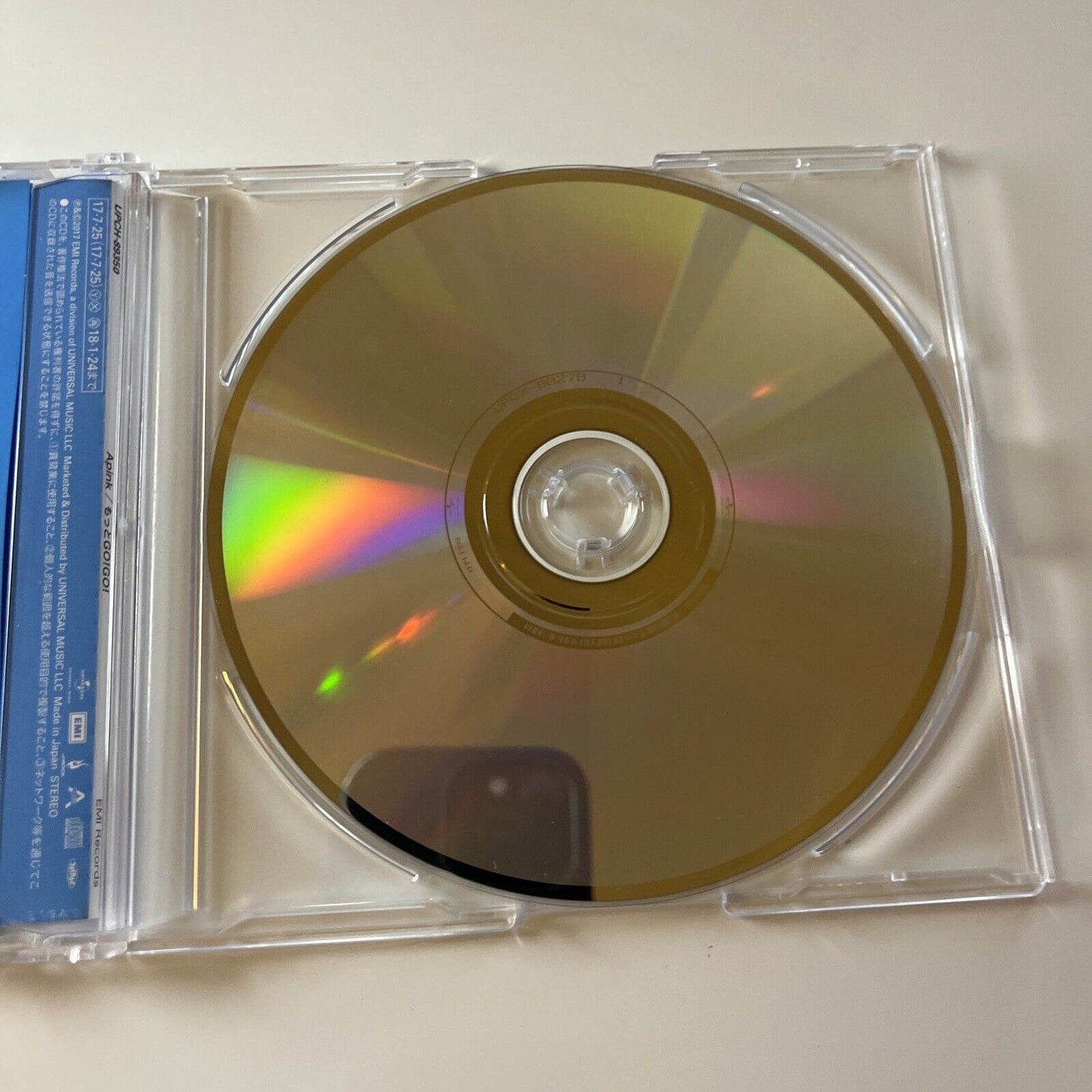 Apink - MOTTO GO!GO! [Limited Edition C NaEun Version] (CD, 2017) Obi Upch-89350