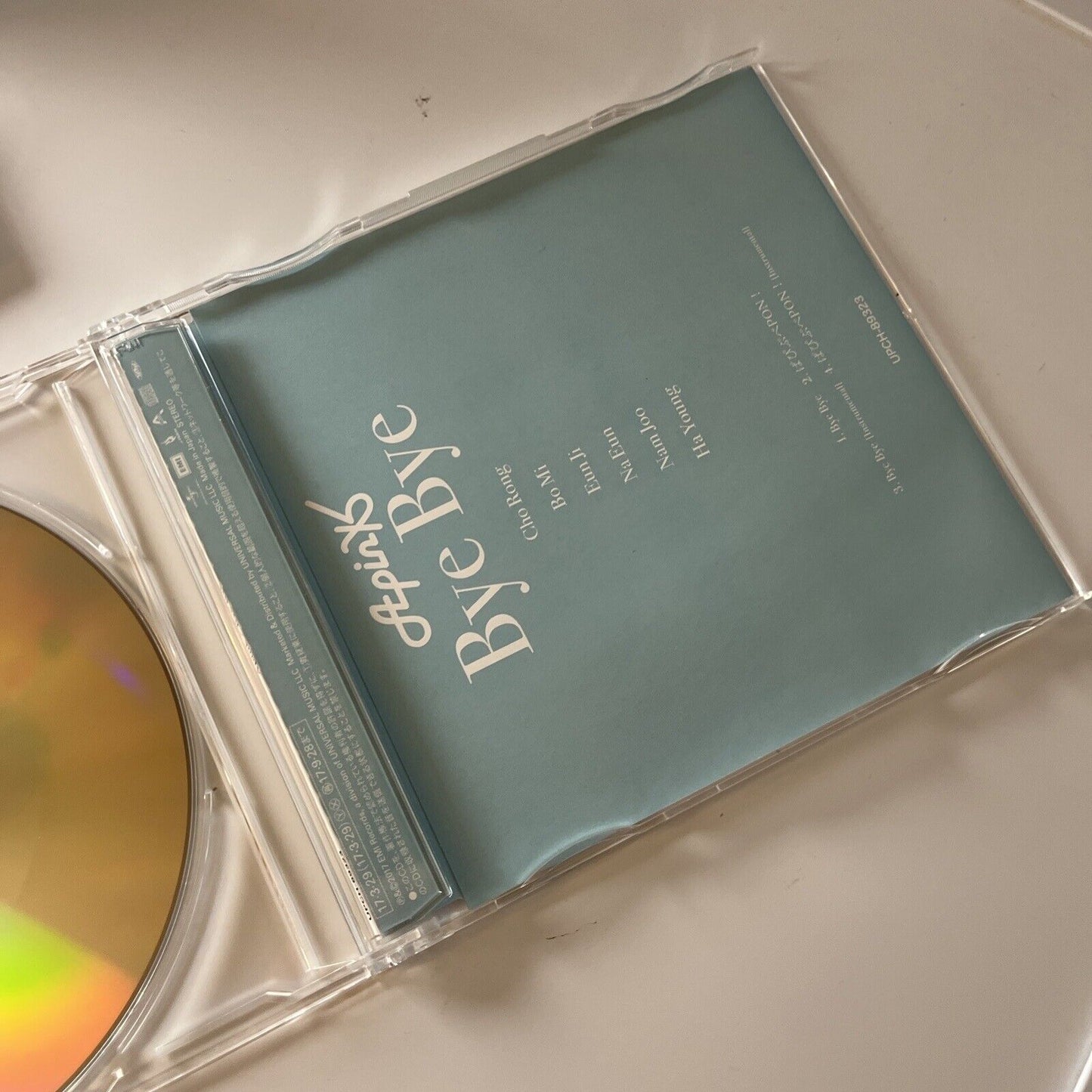 Apink - Bye Bye Eunji Ver [Limited Edition Type C] (CD, 2017) Obi Upch-89323