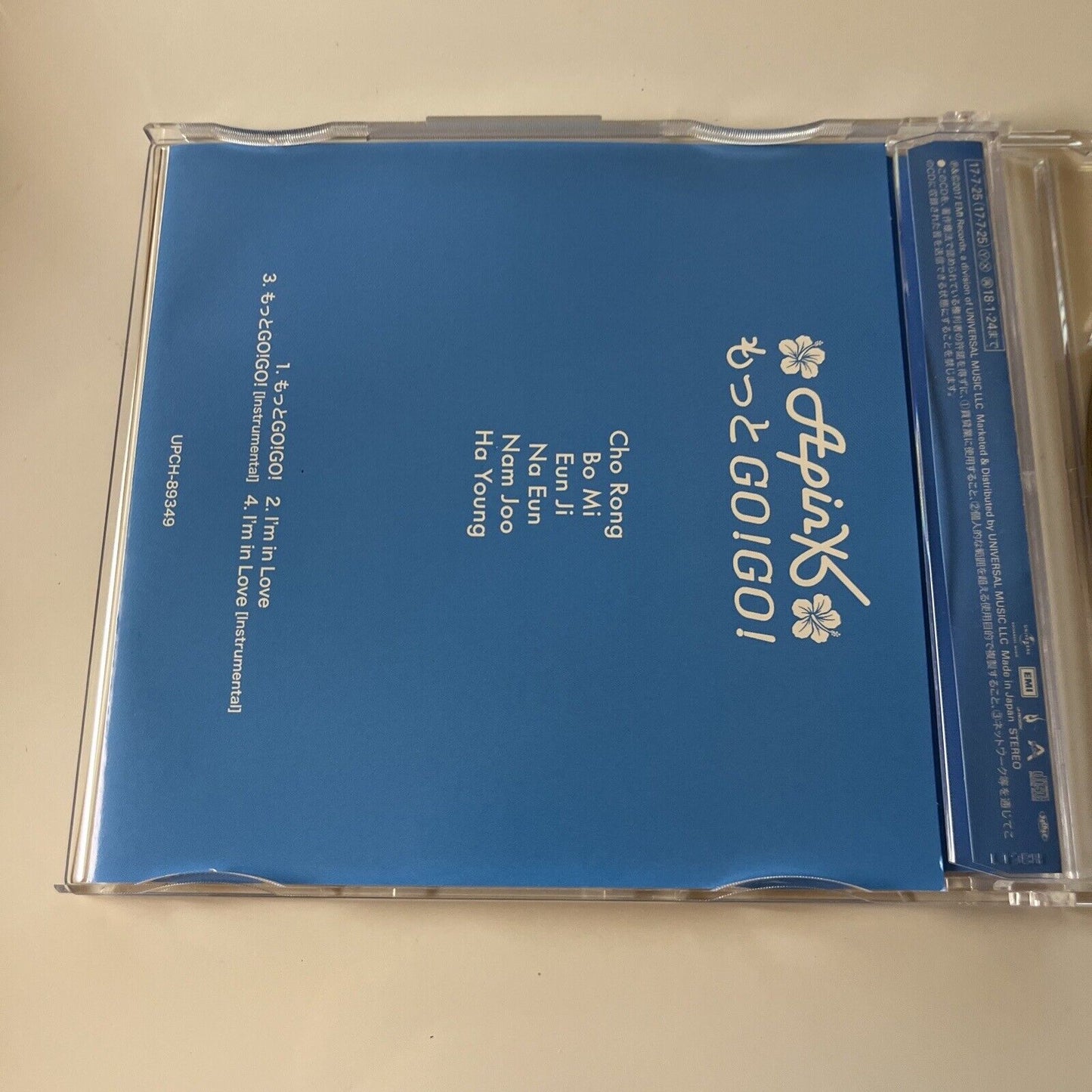 Apink - Motto Go! Go! LIMITED-C/EUNJI (CD, 2017) Upch-89349