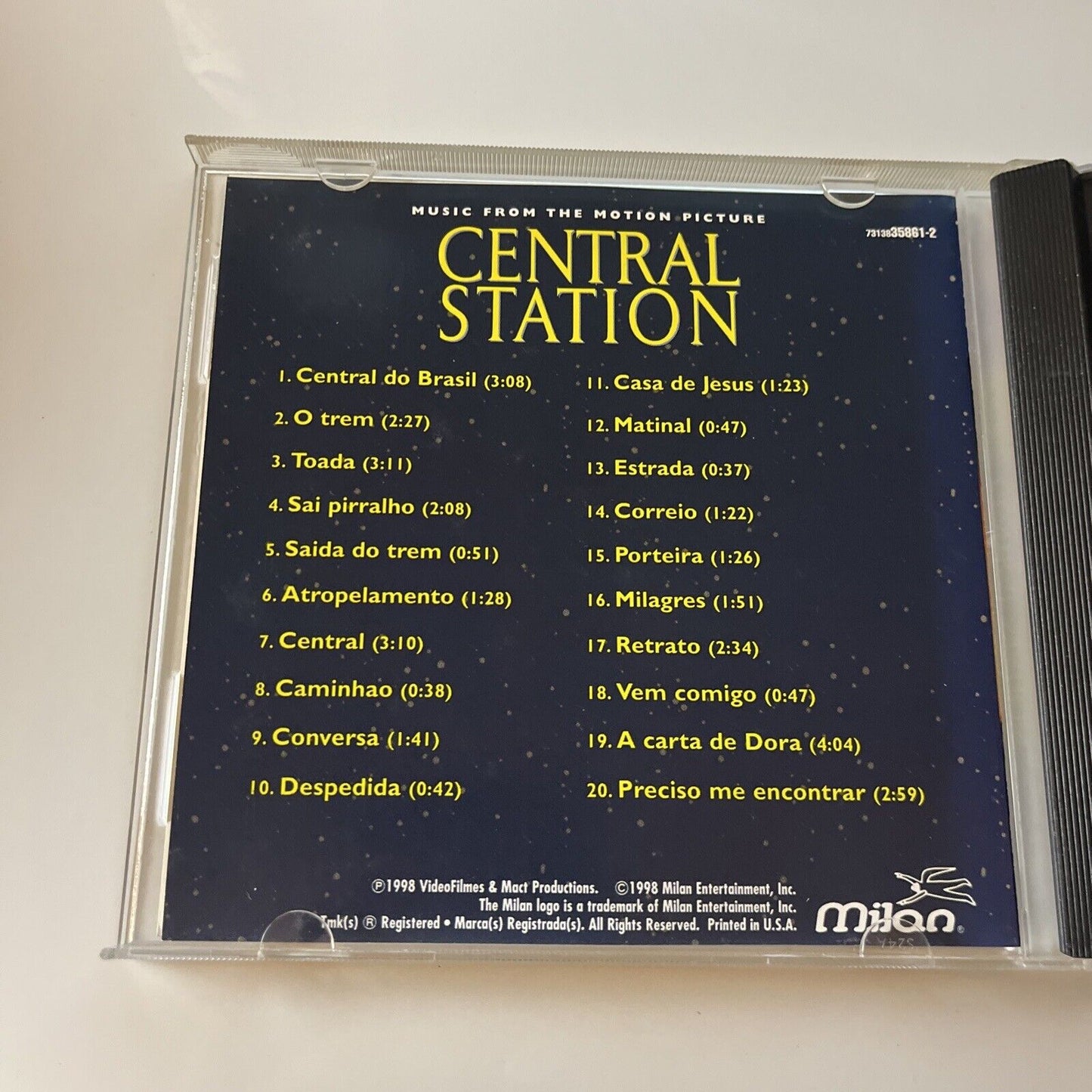 Central Station - Music From the Motion Picture Film Soundtrack (CD, 1998)