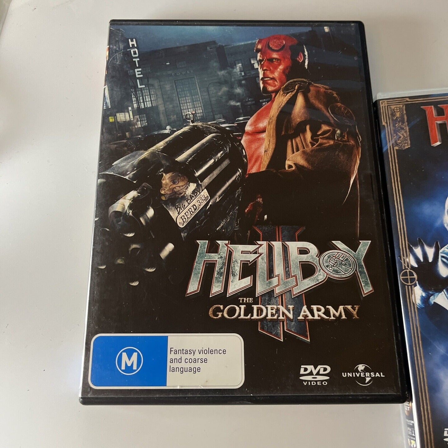 Hellboy / Hellboy II The Golden Army (DVD, 2008, 3-Disc) Region 4