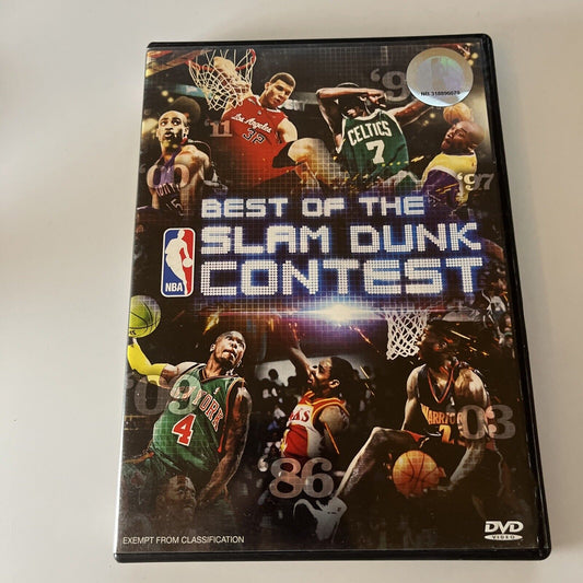 NBA - Best Of The Slam Dunk Contest (DVD, 2010) Vince Carter, Region 4