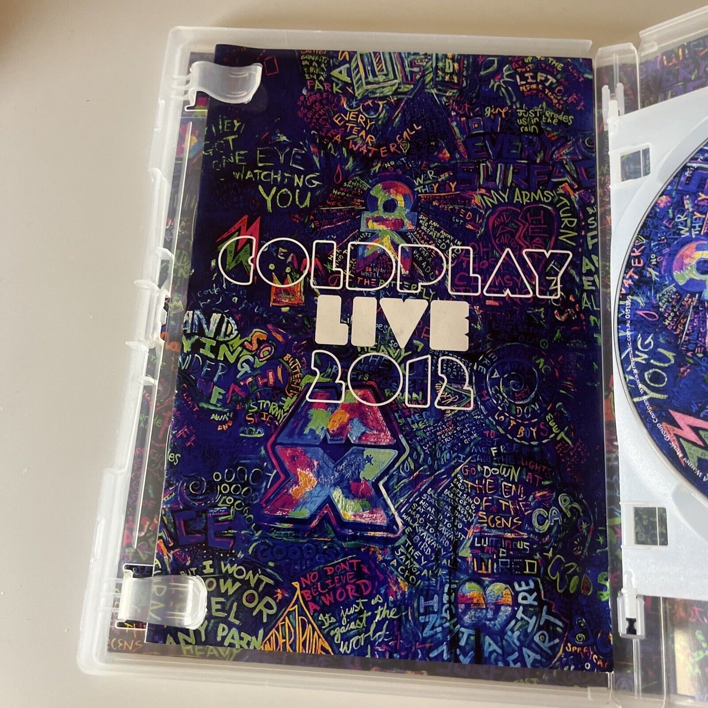 Coldplay Live 2012 (DVD + CD, 2-Disc) All Regions