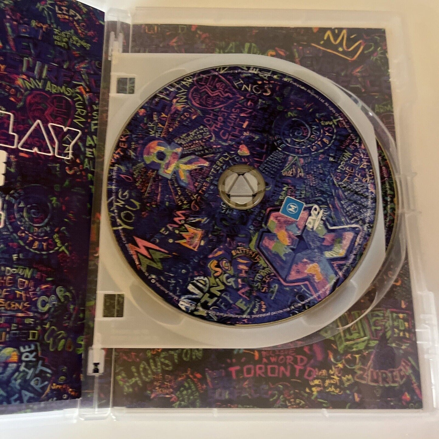 Coldplay Live 2012 (DVD + CD, 2-Disc) All Regions