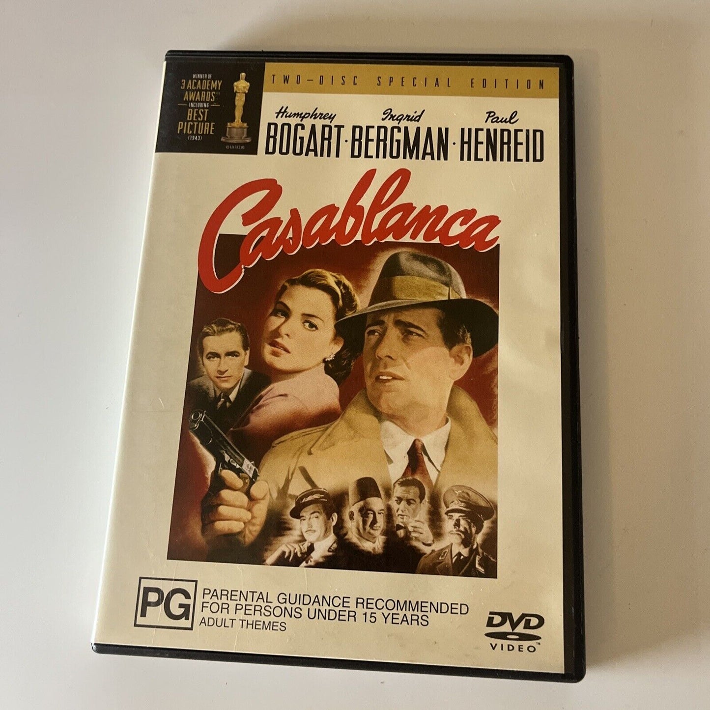 Casablanca (Special Edition, DVD, 1943, 2-Disc) Ingrid Bergman NEW All Regions