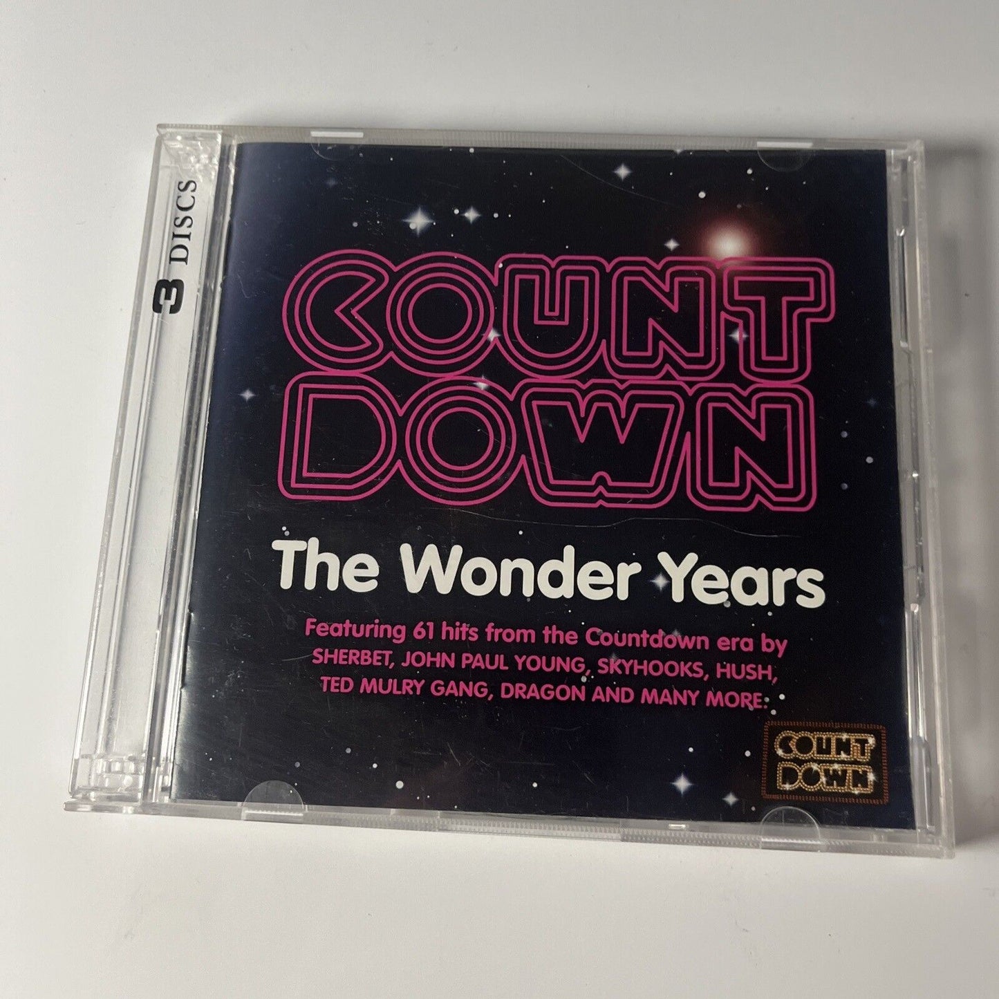 Countdown - The Wonder Years (CD, 2006, 3-Disc) *Missing Back Cover*