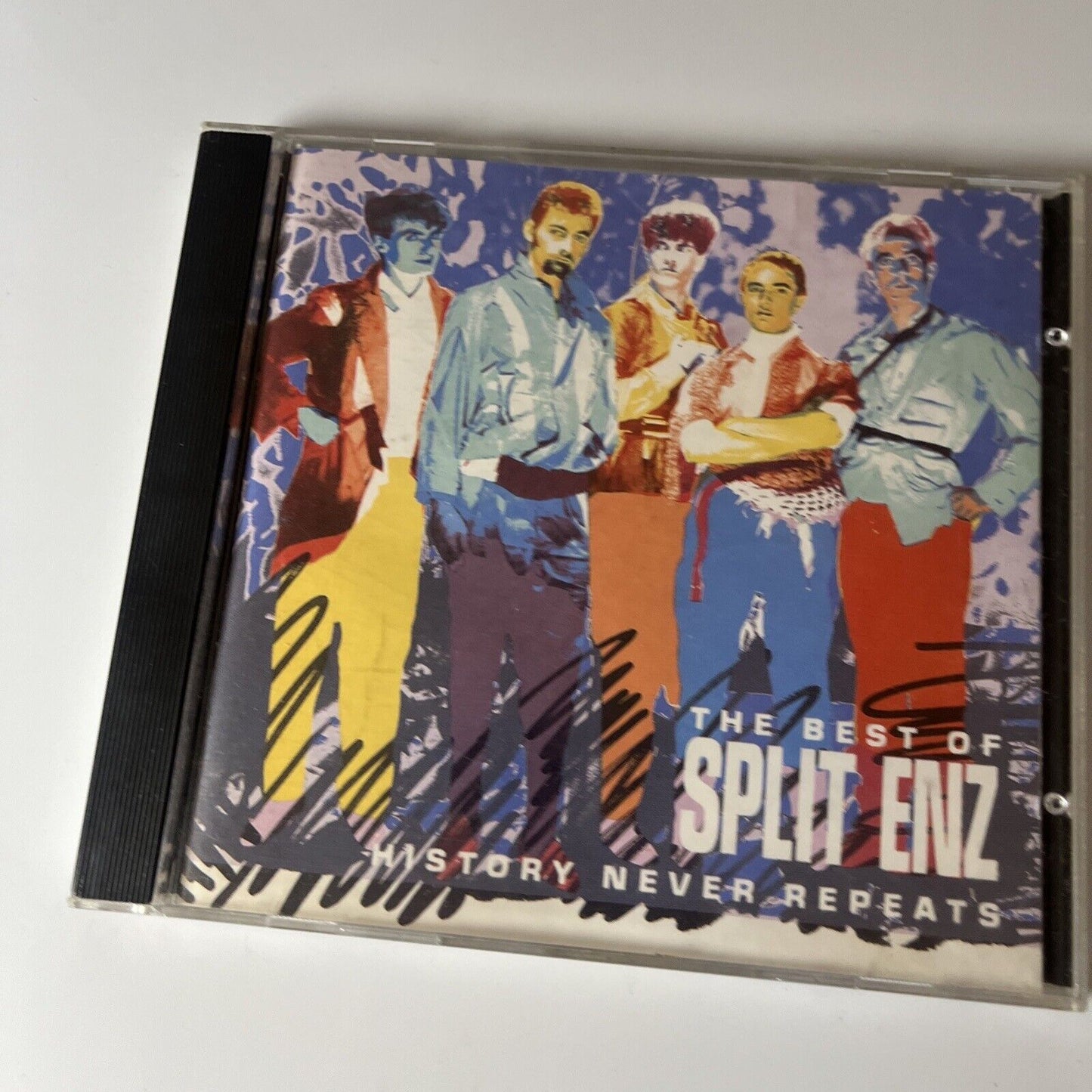 Split Enz - History Never Repeats: The Best of Split Enz (CD, 1990)