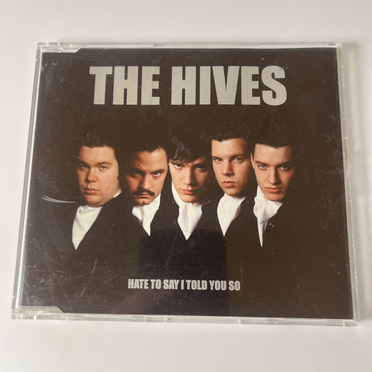 The Hives - Hate To Say I Told You So (CD, 2002) Single