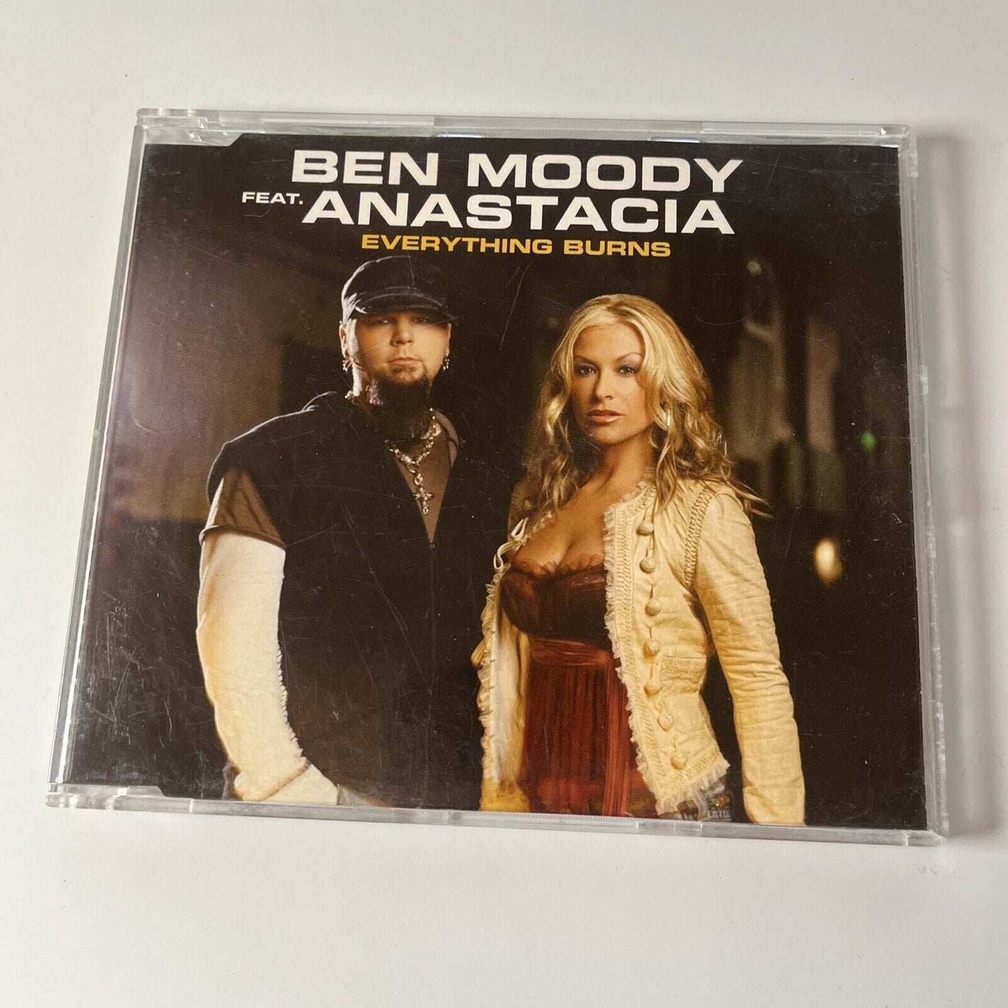 Ben Moody & Anastacia - Everything Burns (CD, 2006) Single