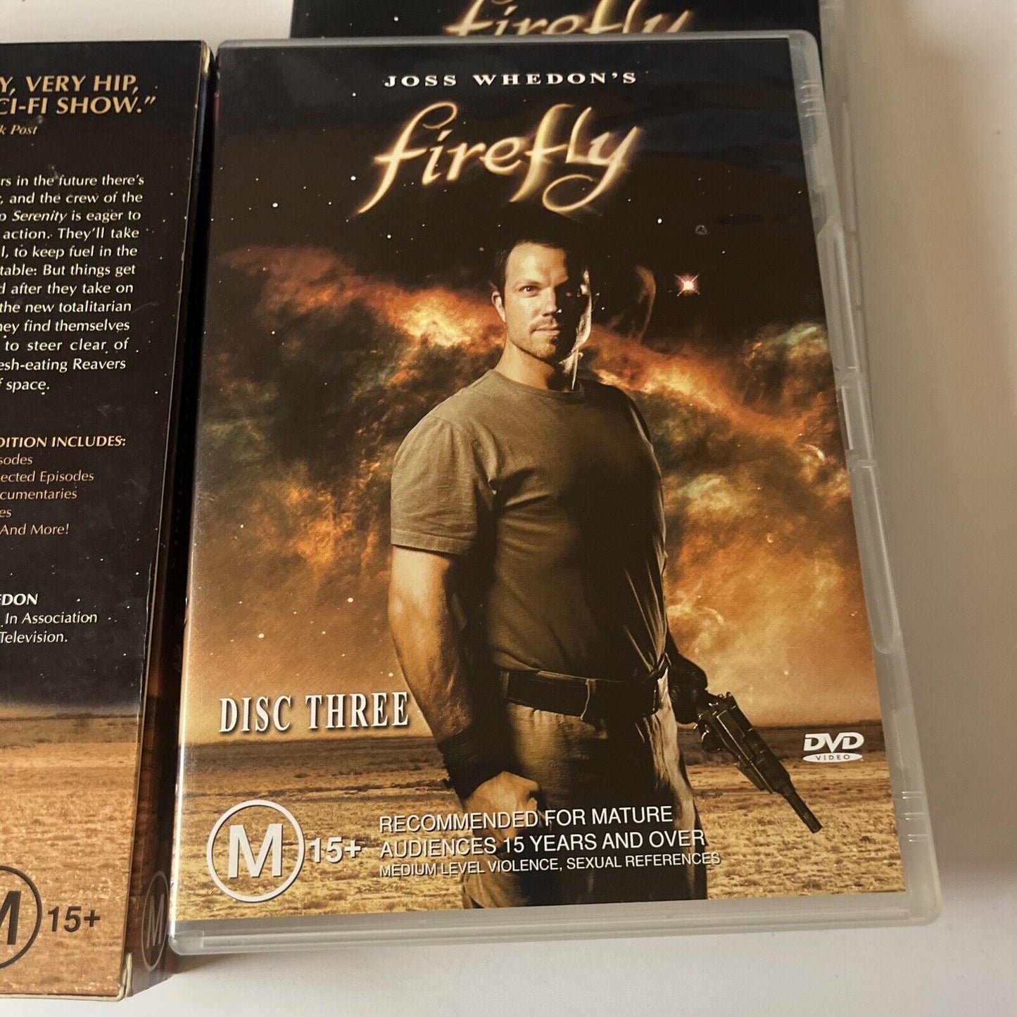 Firefly : The Complete Series (DVD, 2002, 4-Disc) Gina Torres Region 4