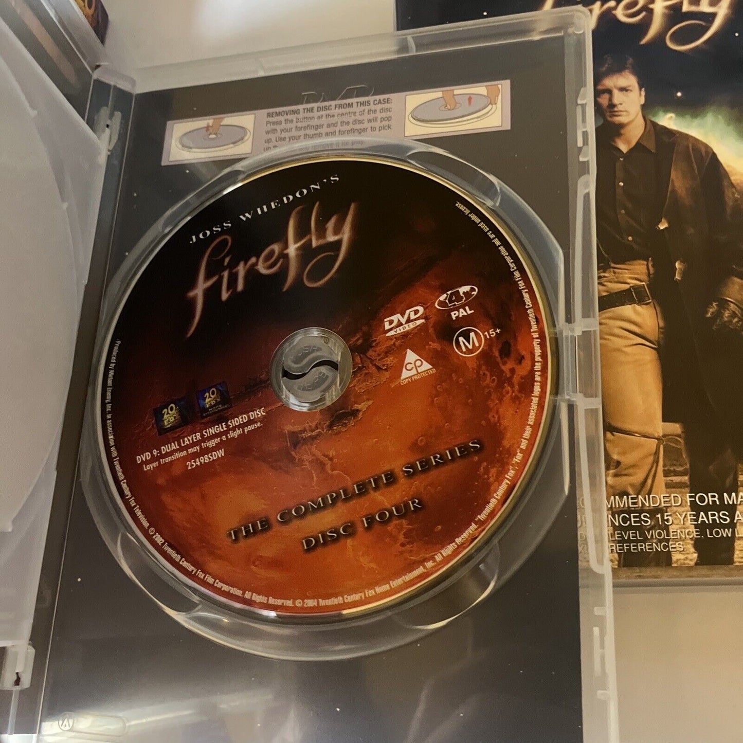 Firefly : The Complete Series (DVD, 2002, 4-Disc) Gina Torres Region 4