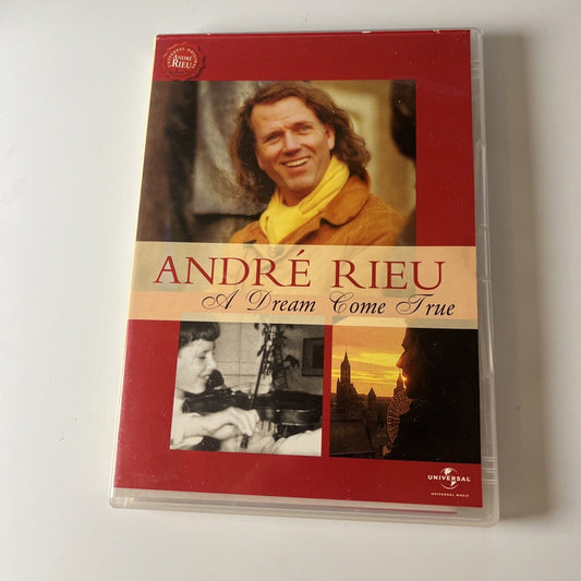 Andre Rieu - A Dream Come True (DVD, 2008) All Regions