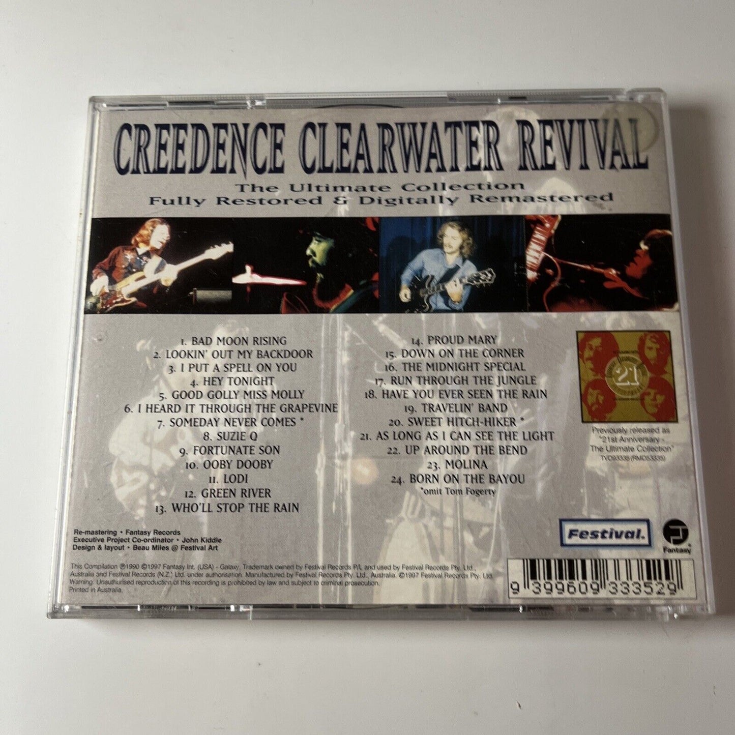 Creedence Clearwater Revival - Ultimate Collection Anniversary Edition (CD, 1997