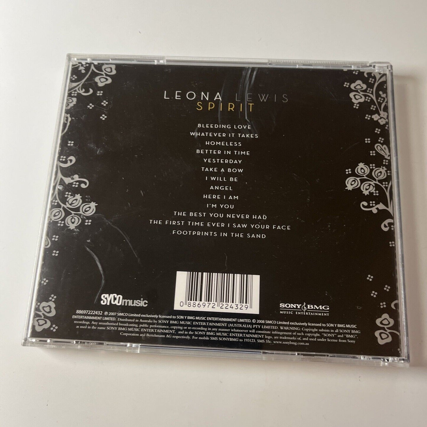 Leona Lewis - Spirit (CD, 2008)