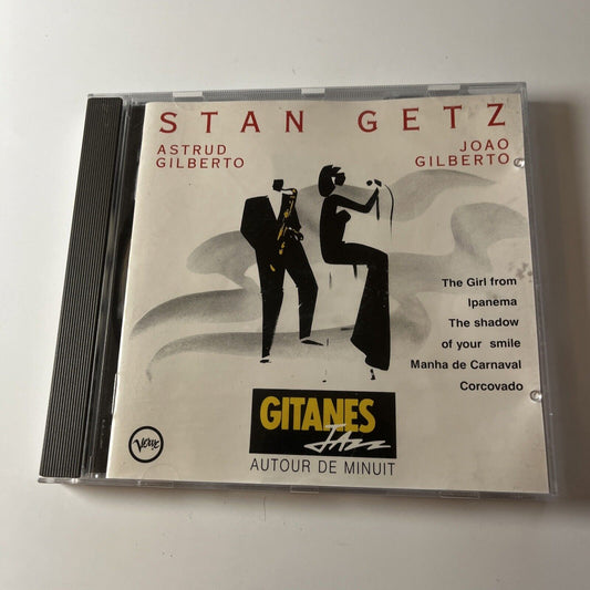Stan Getz and Joao Gilberto - Gitanes Jazz (CD, 1989)