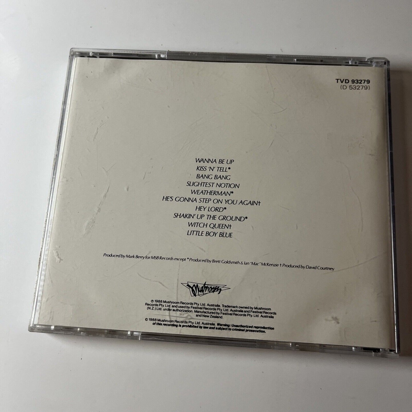 Chantoozies by Chantoozies (CD, 1988) Tvd 93279