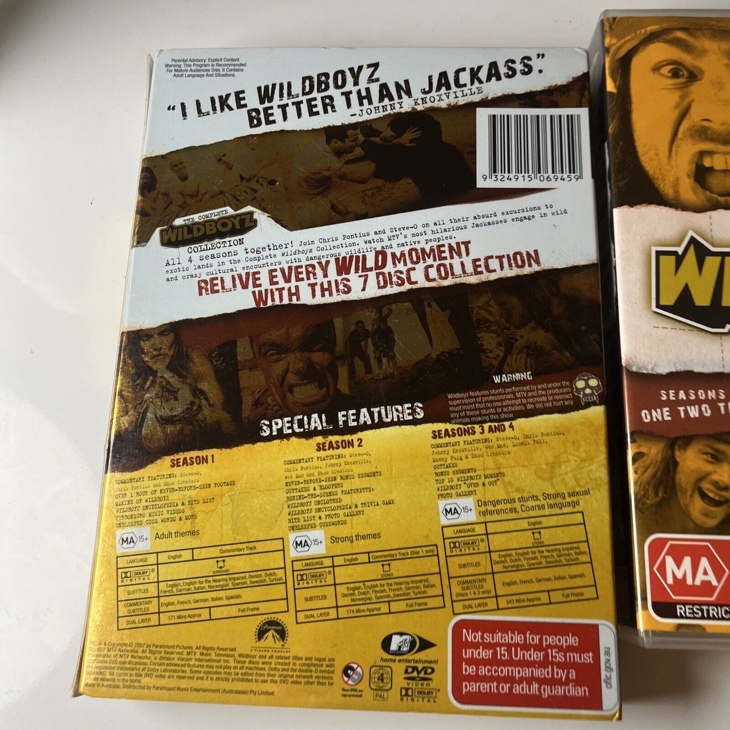 WildBoyz - The Complete Series - Season 1 2 3 4 (DVD, 2007, 7-Disc) Region 4