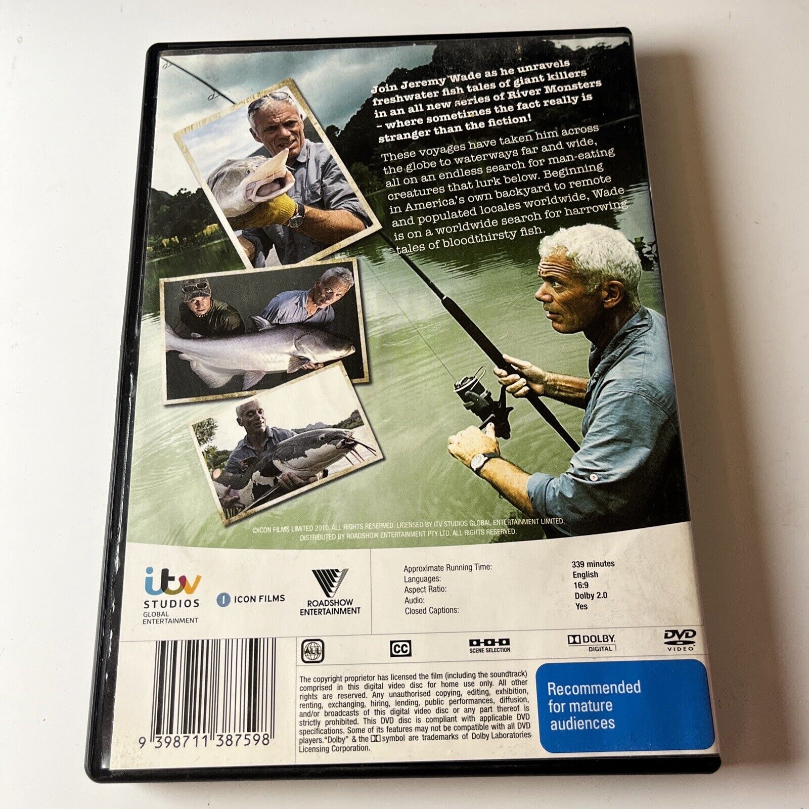 river monsters series 4 River Monsters : Season 4 (DVD, 2012, 2-Disc) All Regions – Retro Unit