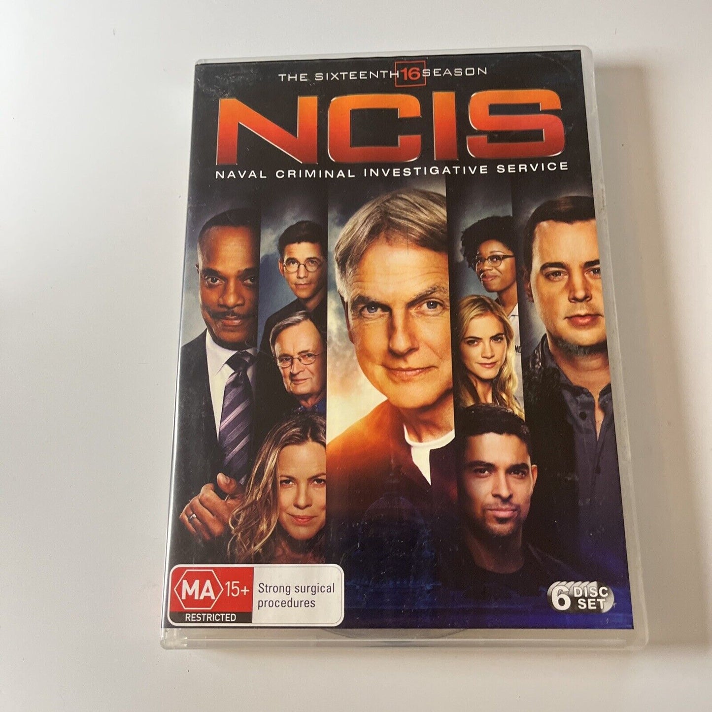 NCIS : Season 16 (DVD, 2018, 6-Disc) David Mccallum Region 4 – Retro Unit