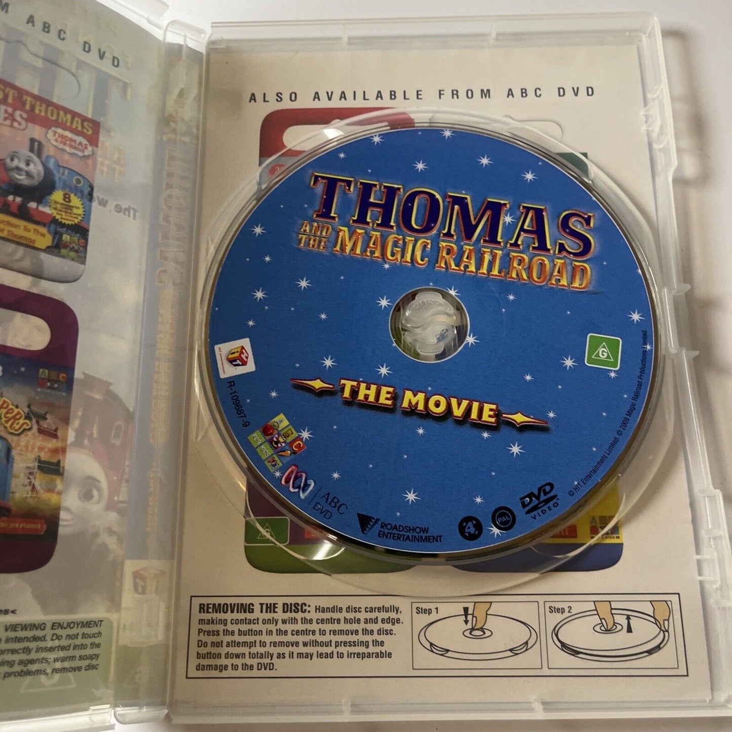 Thomas & Friends - The Magic Railroad & Spills & Thrills (DVD, 2000) Region 4