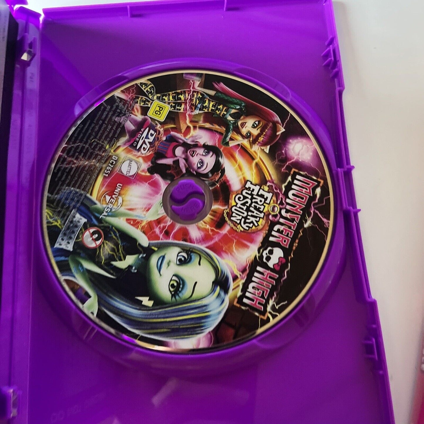 Monster High - Freaky Fusion / Ghouls Rule (DVD, 2014, 2-Disc) Region 4 &2