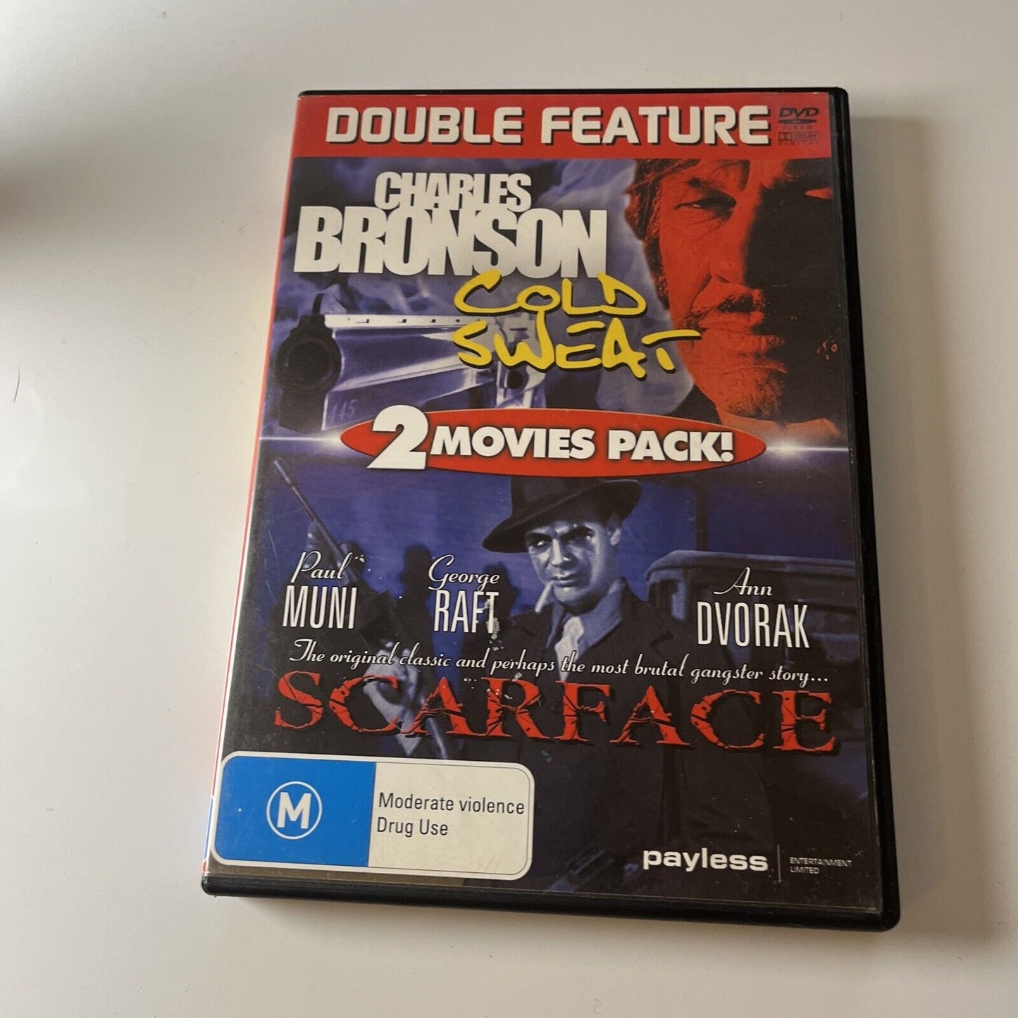 Cold Sweat / Scarface (DVD) Charles Bronson NEW All Regions