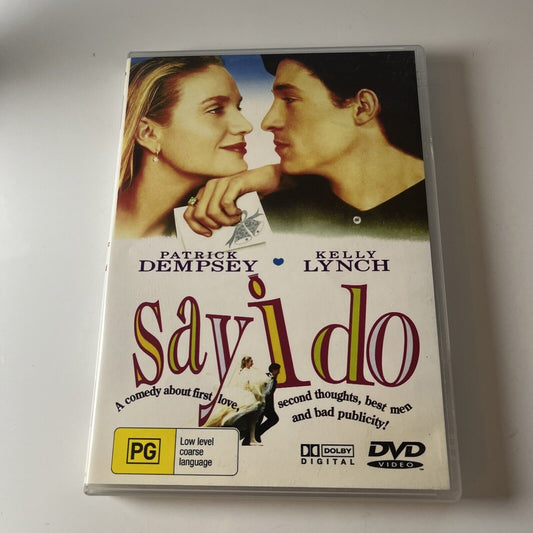 Say I Do (DVD, 1992) Kelly Lynch, Patrick Dempsey NEW All Regions