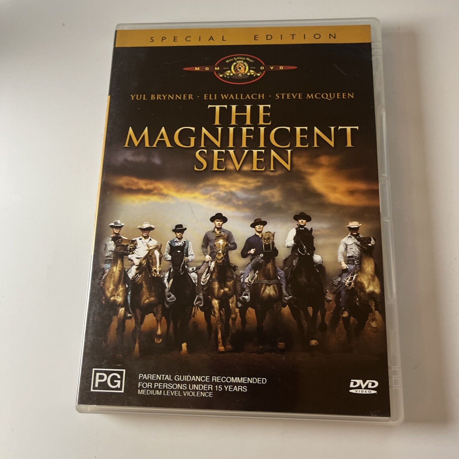 The Magnificent Seven - Special Edition (DVD, 1960) Steve McQueen NEW ...