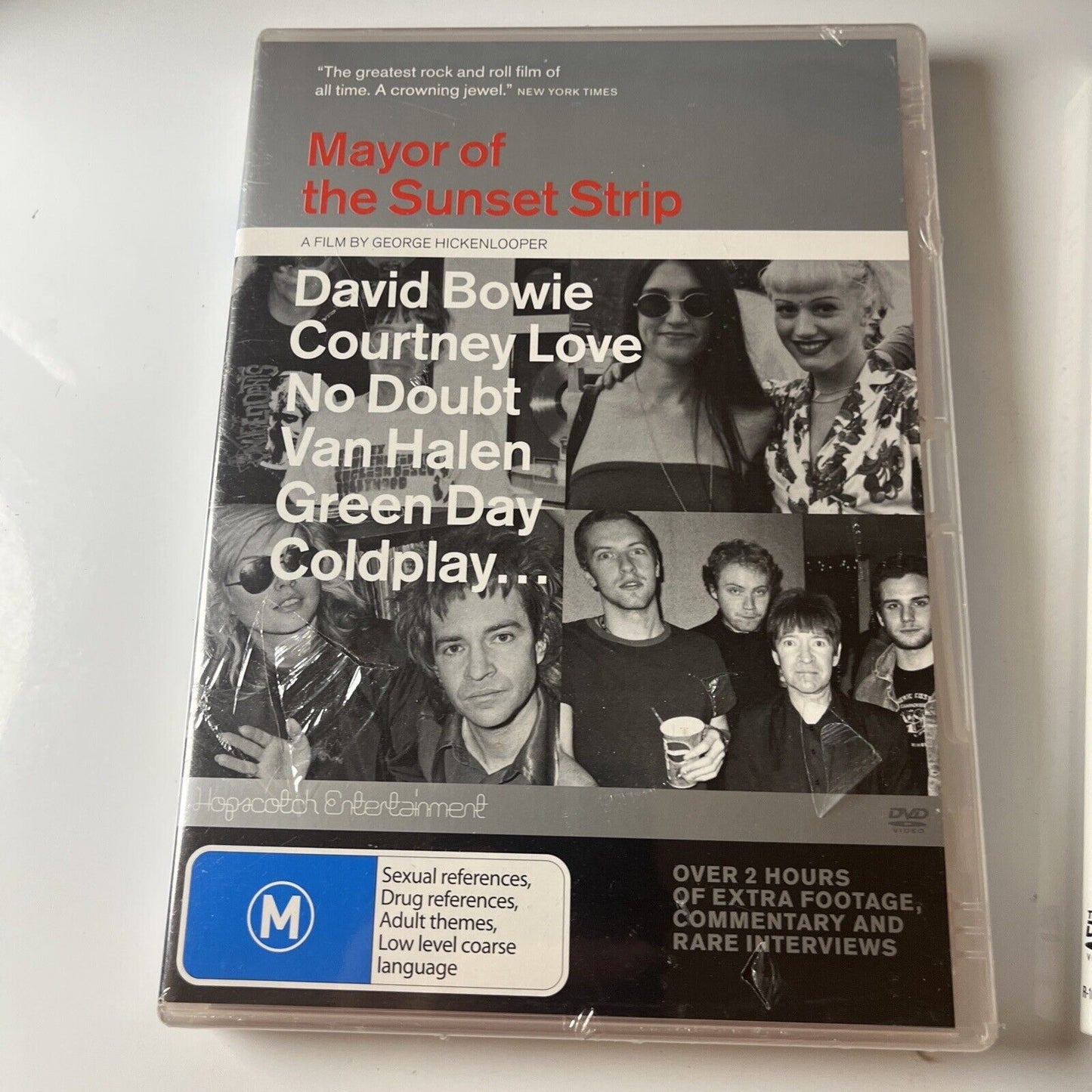 Mayor Of The Sunset Strip (DVD, 2003) David Bowie, Courtney Love NEW Region 4