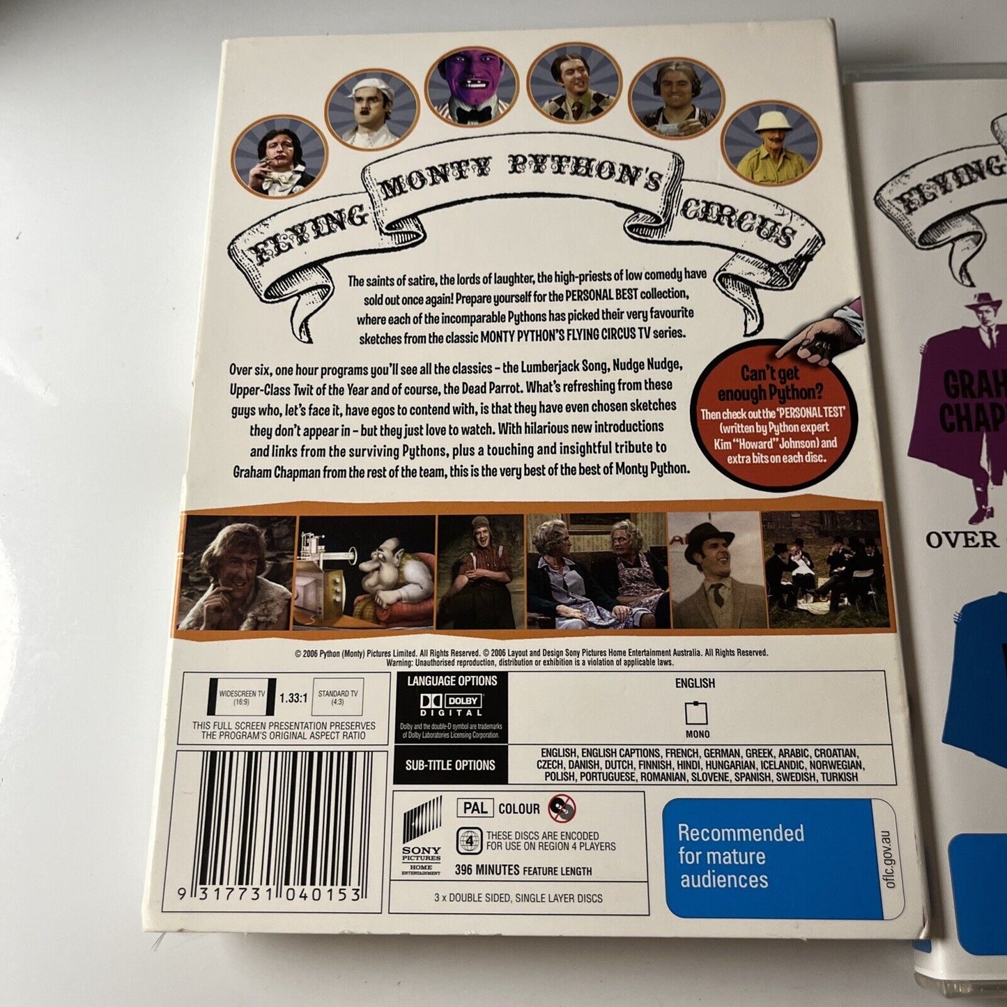 Monty Python's Flying Circus - The Personal Best Collection (DVD 3-Disc) Region4