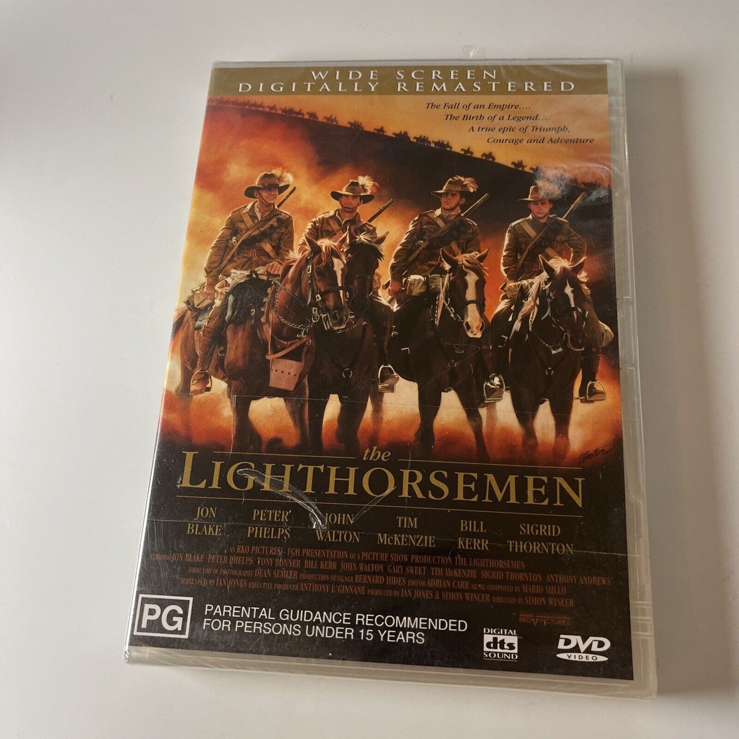 The Lighthorsemen (DVD, 1988) Sigrid Thornton, Gary Sweet Region 4 *New Sealed*