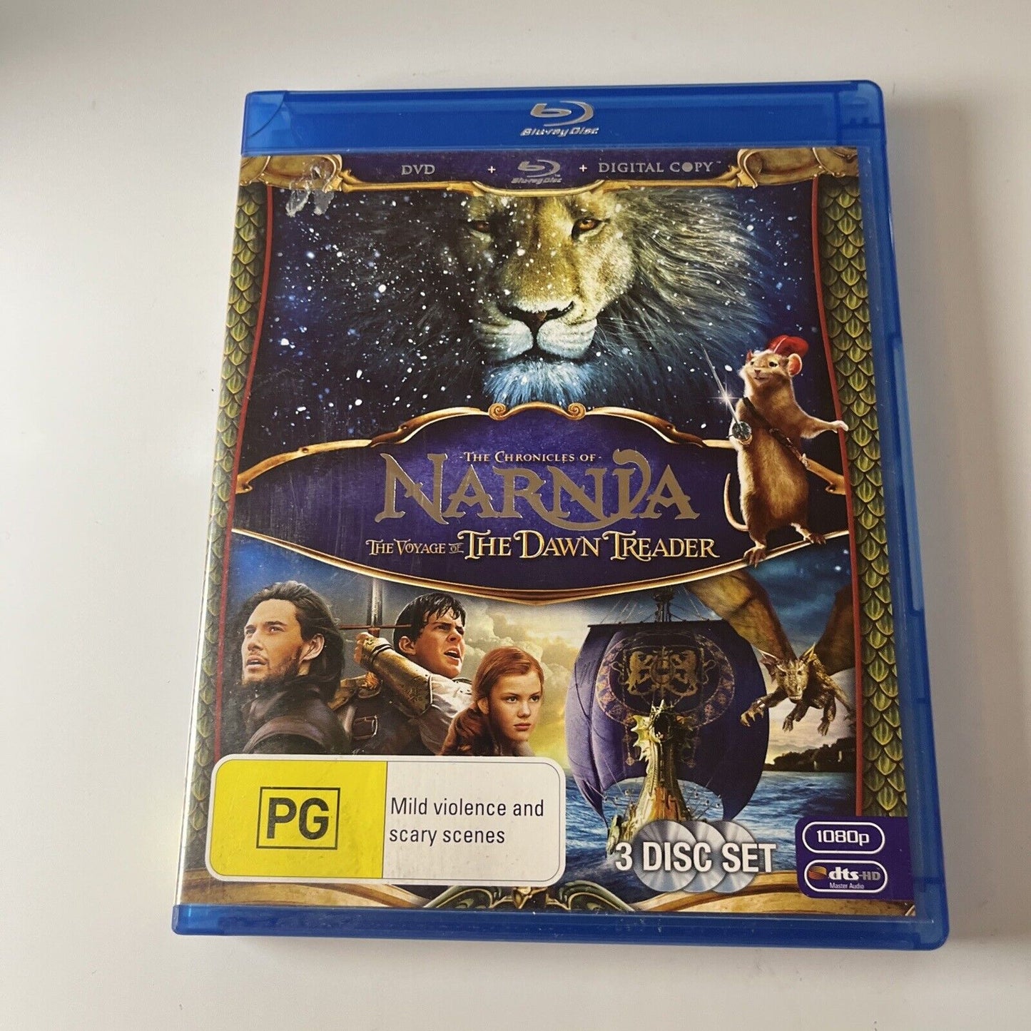 The Chronicles Of Narnia: The Voyage Of The Dawn Treader (Blu-ray, 2010) RegionB