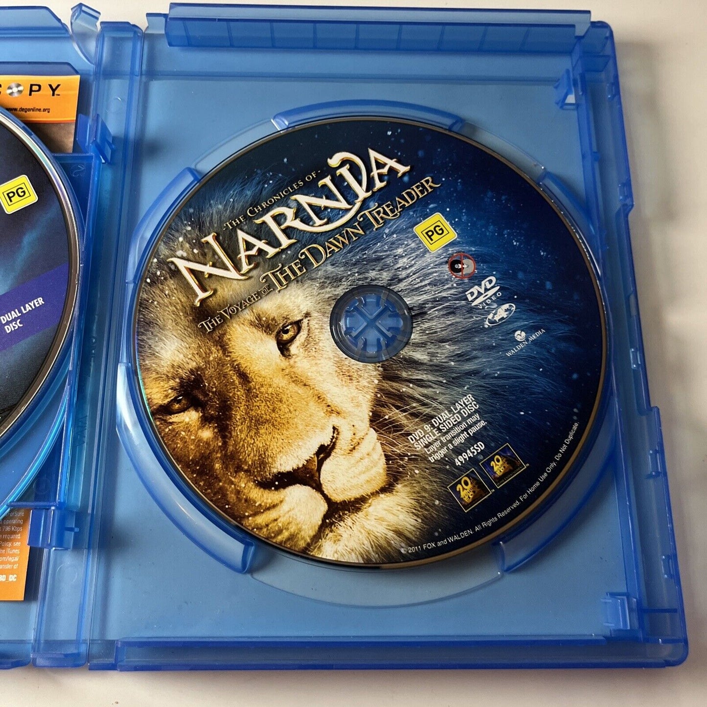 The Chronicles Of Narnia: The Voyage Of The Dawn Treader (Blu-ray, 2010) RegionB