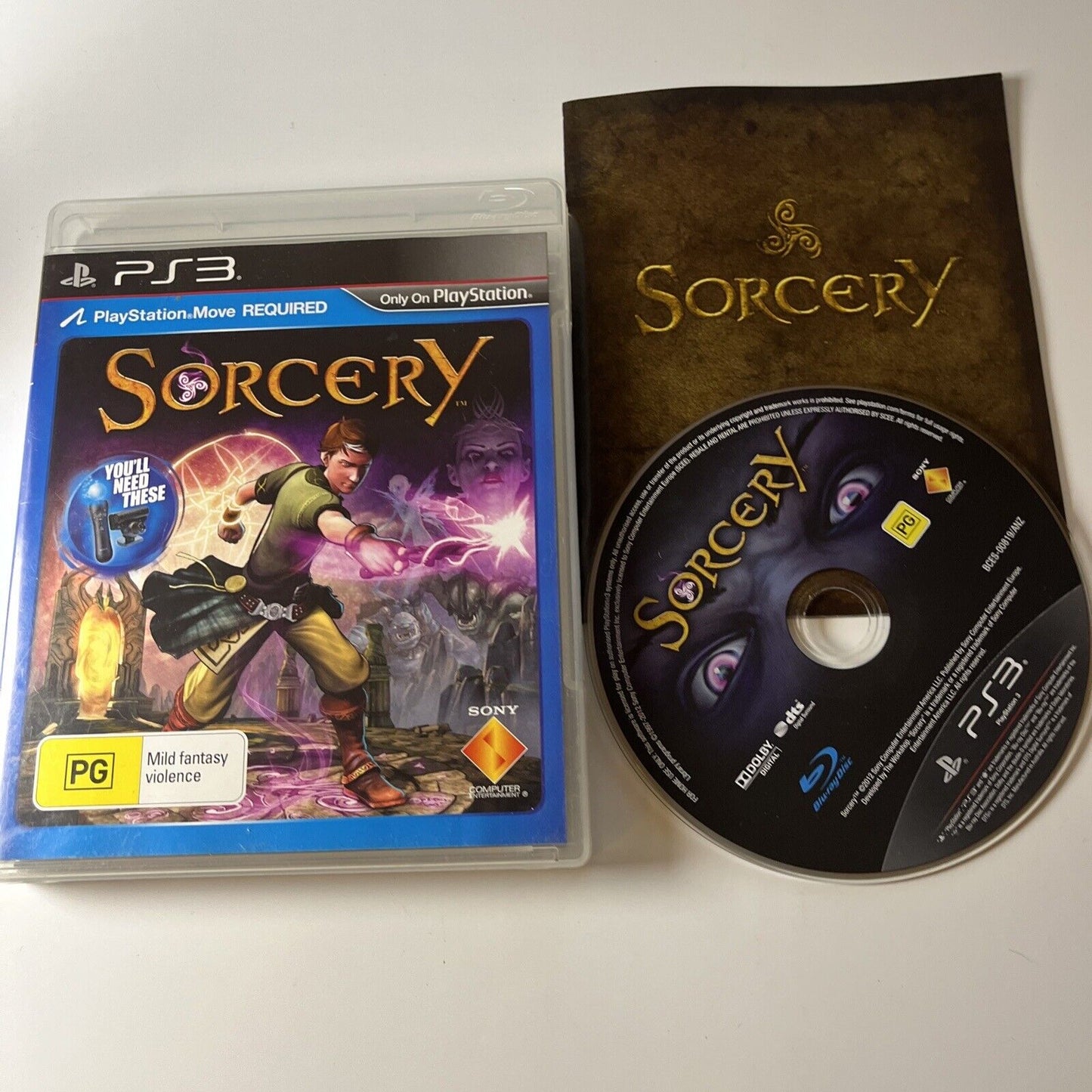 Sorcery  Sony PlayStation 3 PS3 With Manual