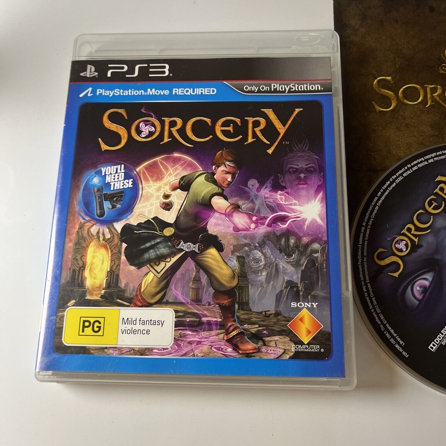 Sorcery  Sony PlayStation 3 PS3 With Manual