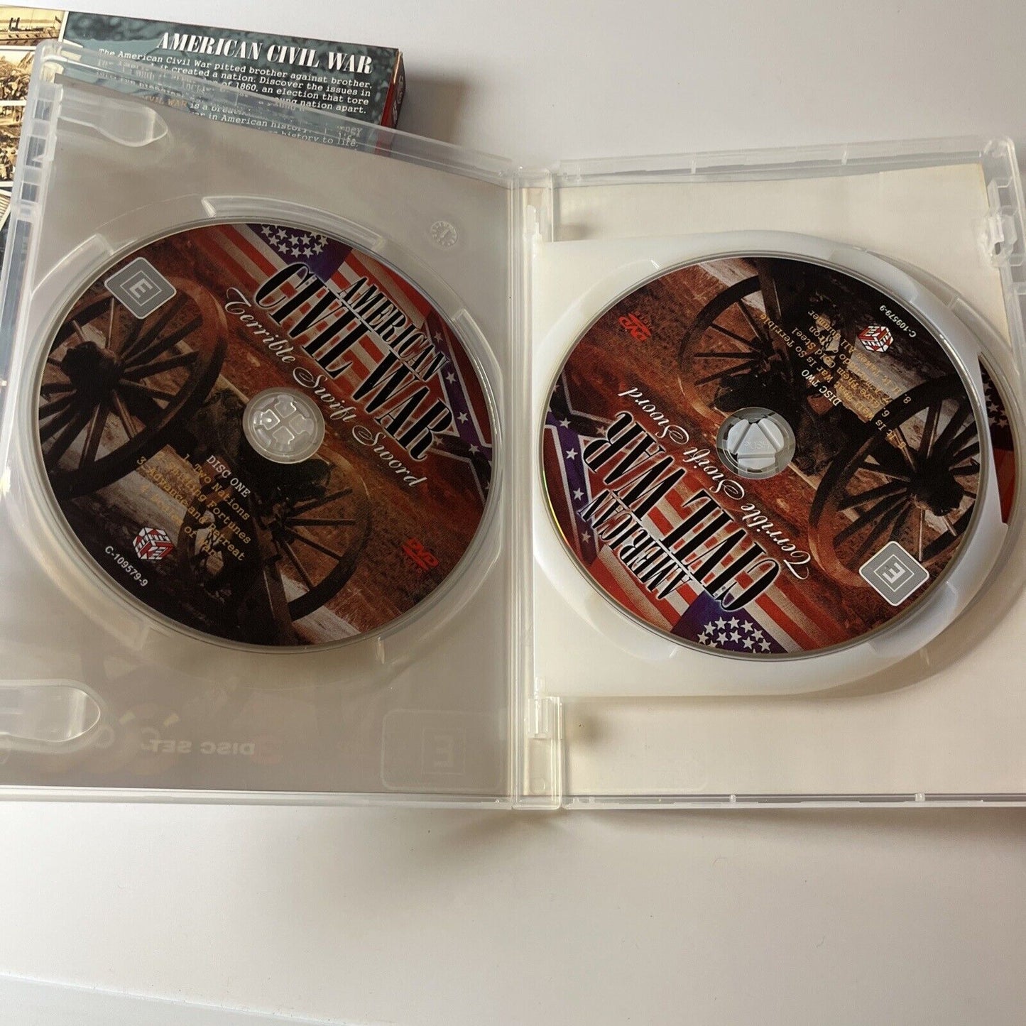 American Civil War - Terrible Swift Sword (DVD, 3-Disc) All Regions