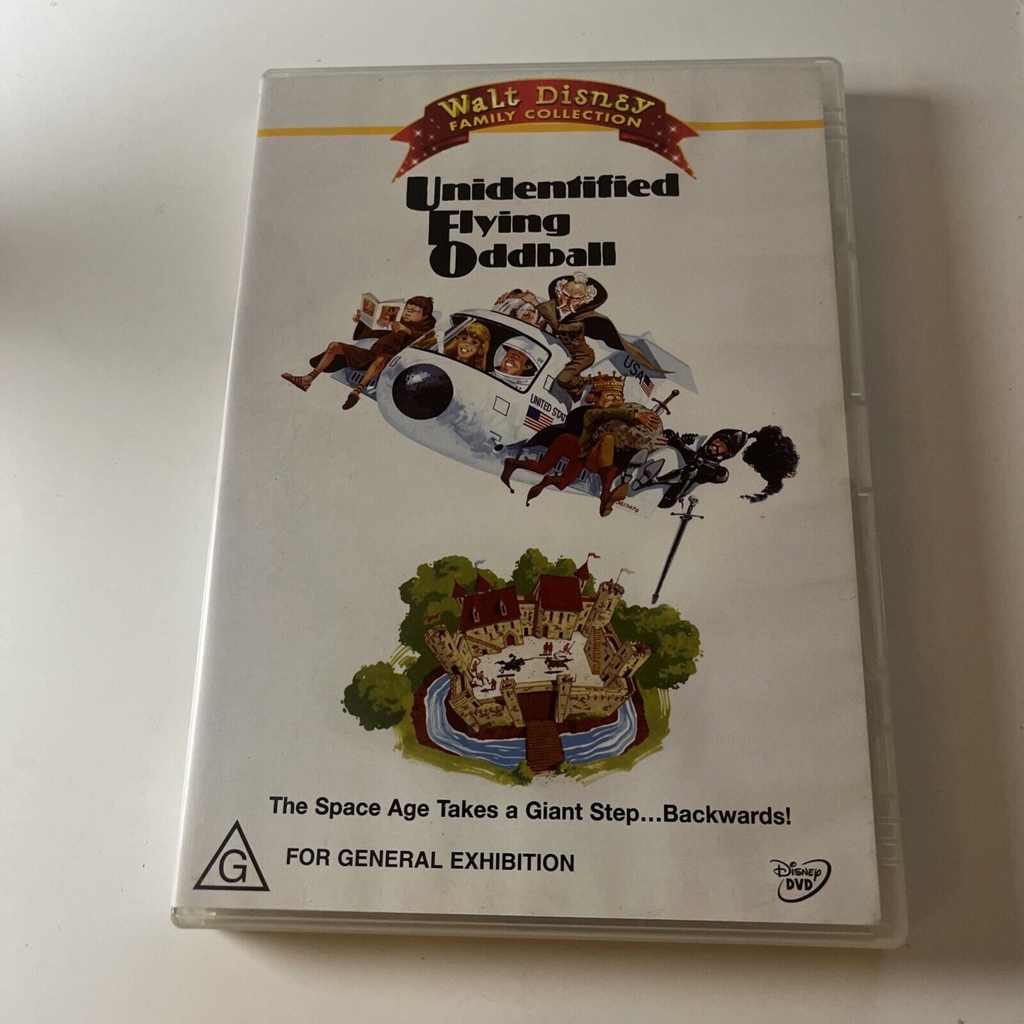 Unidentified Flying Oddball (DVD, 1979) Dennis Dugan, Jim Dale Disney Region 4
