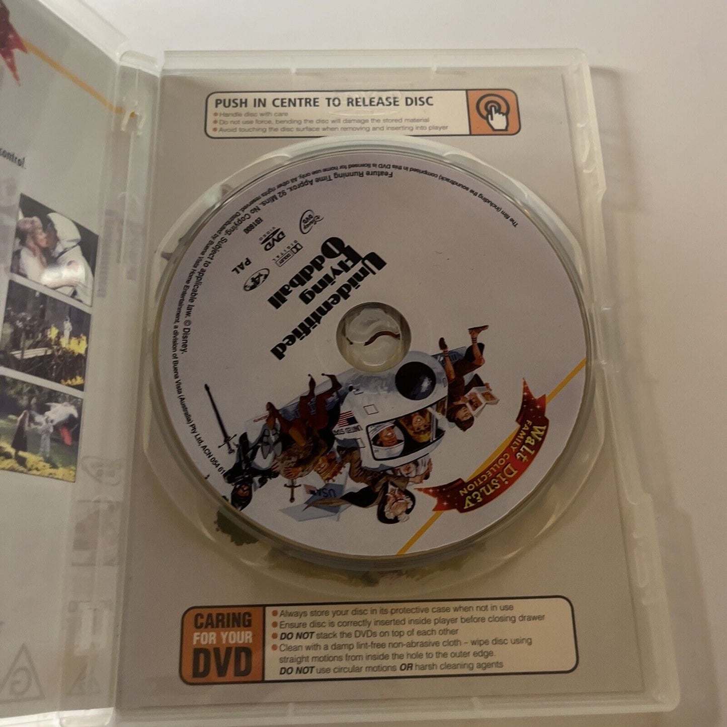 Unidentified Flying Oddball (DVD, 1979) Dennis Dugan, Jim Dale Disney Region 4