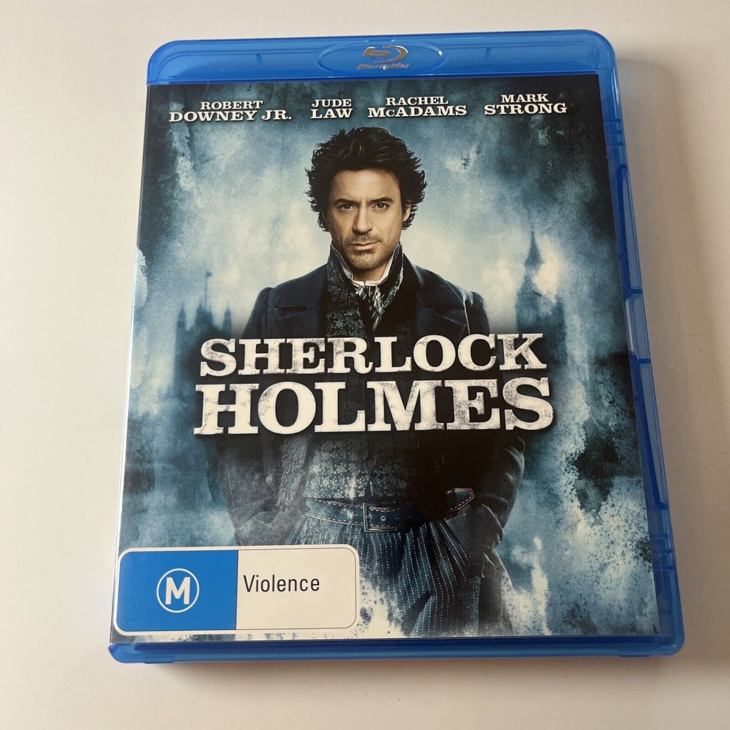 Sherlock Holmes (Blu-ray, 2009) Robert Downey Jr, Jude Law  All Regions