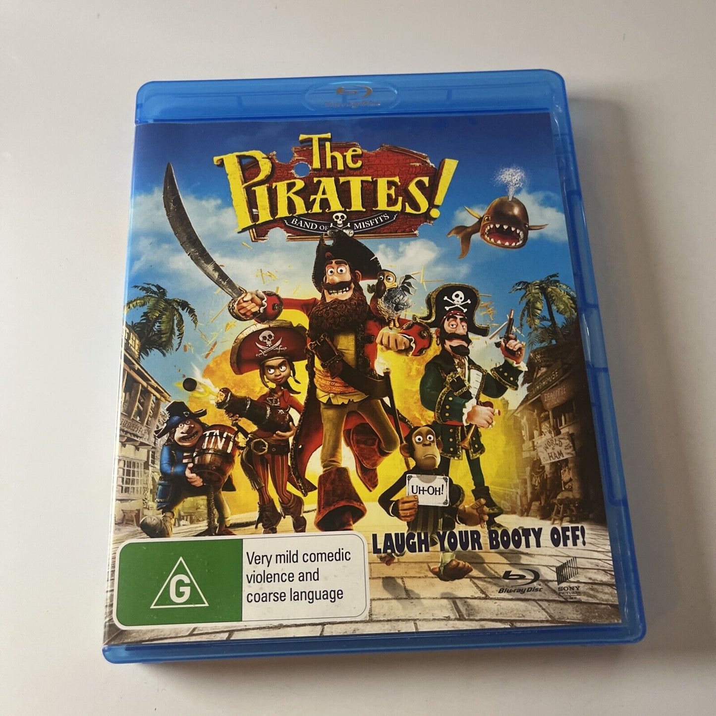The Pirates! - Band Of Misfits (Blu-ray, 2012) All Regions