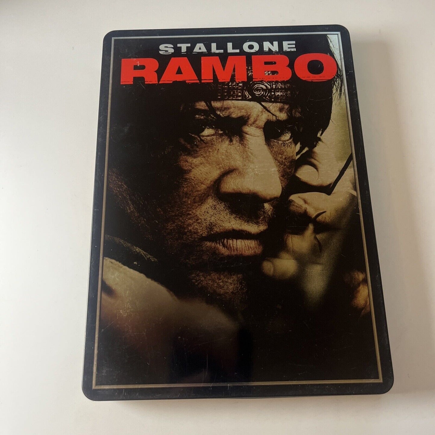 Rambo - Steelbook Edition (DVD, 2008) Sylvester Stallone Region 4